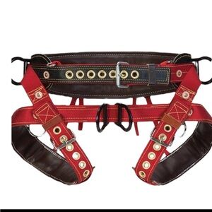 Red and Brown Men's Belt
